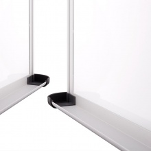 得力 7847 單面掛式白板 1800×900mm