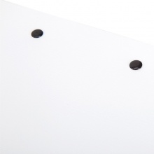 得力 5016 豎式折頁板夾 A4 白色