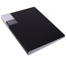 得力 5046 創(chuàng)意型單強力文件夾 A4 黑色