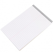 渡邊 S6090 豎翻螺旋本 A5 黃色 80頁 12本/封