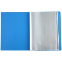 齊心 NF20AK 資料冊 A4 藍色 20頁