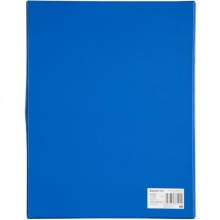 齊心(Comix) A1236 PVC磁扣式檔案盒 A4 藍色 55mm