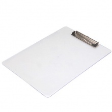 齊心(Comix) A744 便攜式書寫板夾 A4 透明