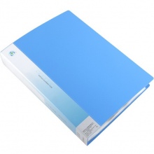 齊心(Comix) PF80AK-1 大容量資料冊(cè) A4 黑色 80頁(yè)