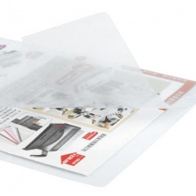 齊心 E310 辦公必備二頁文件套 A4 白色 10片/包