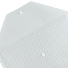 齊心 C330 按扣式文件袋 A4 白色 10個/包 按包銷售