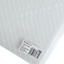 齊心 C330 按扣式文件袋 A4 白色 10個/包 按包銷售