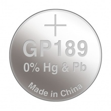 超霸(GP) LR54 紐扣電池189F-LY 1.5V 10粒/版