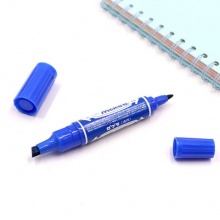 斑馬(ZEBRA) MO-150-MC-BL 大雙頭油性記號筆 藍(lán)色