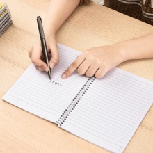 得力 7682 螺旋裝訂本 A5 混色 50頁(yè)