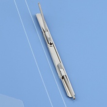 齊心 AR151A-P 單彈簧夾 A4 藍(lán)色