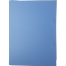 齊心 AR151A-P 單彈簧夾 A4 藍(lán)色