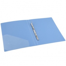 齊心 AR151A-P 單彈簧夾 A4 藍(lán)色