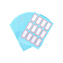 得力 7180 自粘性標(biāo)貼 13*38mm 白色