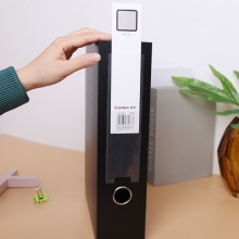 齊心 HC-75 辦公必備PP檔案盒 A4 黑色 75mm