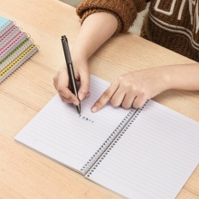 得力 7685 螺旋裝訂本 A5 混色 100頁