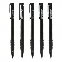 文正 WZ-2001 按擎式圓珠筆 0.7mm 黑色 40支/盒 按盒銷售