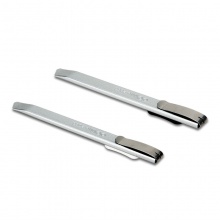 得力 2053 金屬外殼小號(hào)美工刀 9mm 黑色