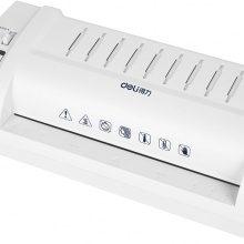 得力 3893 時(shí)尚靜音型塑封機(jī) A4 銀灰