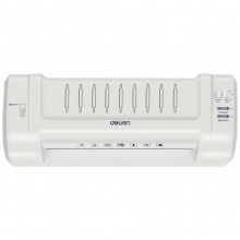 得力 3893 時(shí)尚靜音型塑封機(jī) A4 銀灰