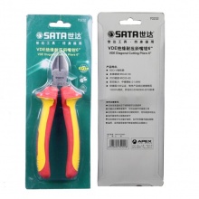 世達(dá) 70232 VDE絕緣耐壓斜嘴鉗 6寸