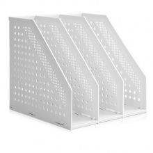 得力 78995 三聯(lián)折疊文件框 淺灰