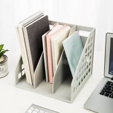 得力 9830 三聯(lián)一體文件框 灰色