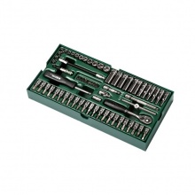 世達 09901 工具托組套-66件6.3MM系列套筒組套