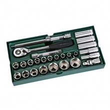 世達(dá) 09903 工具托組套-27件12.5MM系列套筒組套