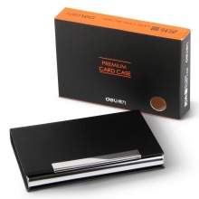 得力 7628 便攜商務名片夾 PU皮 顏色隨機