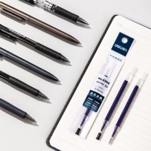 得力 6906 中性筆芯 0.5mm 彈簧頭 墨藍色 單支售