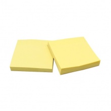 益而高 TY654 告示貼 75*75mm 黃色 100張