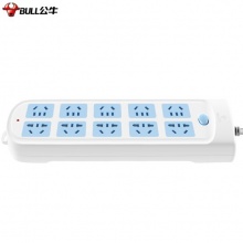 公牛 GN-605 單控十聯(lián)接線板插座 5米 新國際