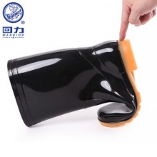 回力 HL807 中筒雨靴 44碼 黑色