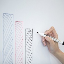 得力 8719 軟鐵白板 600*900*0.6mm 無膠