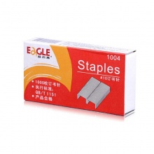 益而高 1004 不銹鋼訂書針 10# 銀色 1000枚