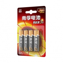 南孚 LR6-4B 堿性電池 5號 1.5V 4節(jié)/卡