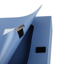 齊心 A1249 PP檔案盒 A4 藍(lán)色 55mm