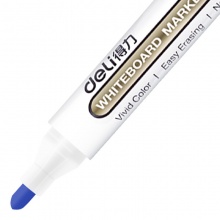 得力 6811 白板筆 2.0mm 藍(lán)色 10支/盒 按盒銷售