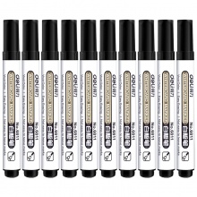 得力 6811 白板筆 2.0mm 黑色 10支/盒 按盒銷售