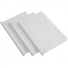 齊心 Q312 加寬抽桿夾 A4 白色 10個(gè)/包 按包銷售