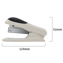 得力 0305 輕巧便攜訂書機(jī) 12# 白色 25頁(yè)