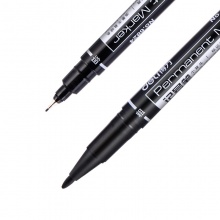 得力 6824 小雙頭油性記號筆 黑色 按支銷售