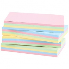 晨光 M＆G YS-09 多彩優(yōu)事貼便條紙  76*51mm (黃色、綠色、藍色、粉紅) 100頁/本