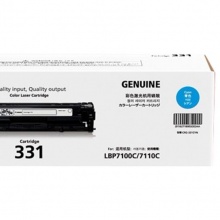 佳能 CRG-331C 硒鼓 1500頁 青色 (適用于LBP7110Cw/LBP7100Cn/iC MF8280Cw/iC MF8250Cn MF628CW MF621CN)