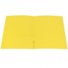 益而高 3001P001 插袋紙質(zhì)文件夾 A4 黃色 20個(gè)/包
