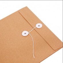 國產(chǎn) 180g 牛皮紙檔案袋 A4 棕黃色 25個/封