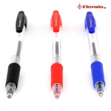 百能 10093055 按擎式圓珠筆 0.5mm 紅色