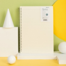 得力 LB580_PP螺旋本 B5 橫線款 80張 179*252mm