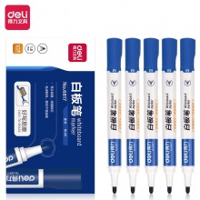 得力 6817 白板筆 2.0mm 藍(lán)色